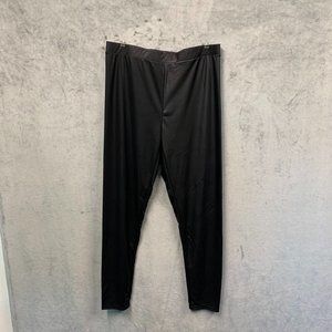 Shiny PU Leggings Blackheart XL
